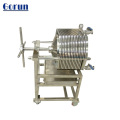 Chemical industry SS316L stainless steel disc filter housing